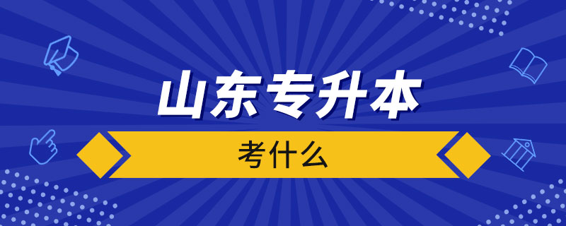 山東專升本計算機(jī)考什么