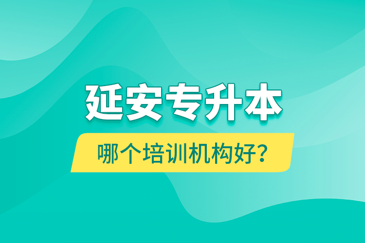 延安專升本哪個培訓機構好？