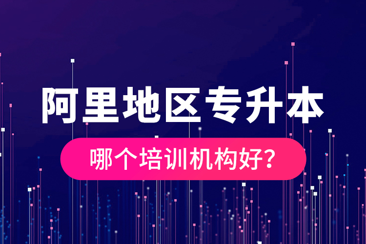 阿里地區(qū)專升本哪個培訓機構(gòu)好？