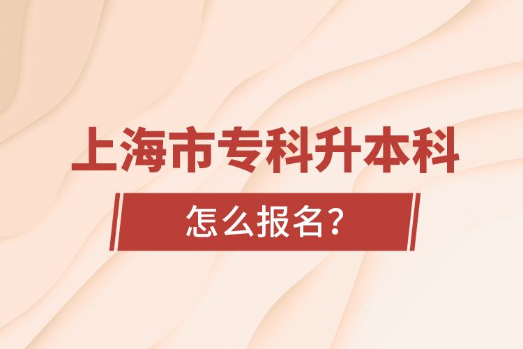 上海市?？粕究圃趺磮?bào)名？